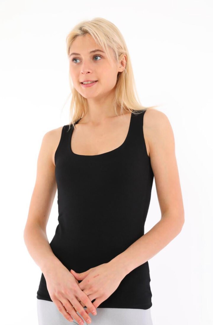 franco banetti basic top black