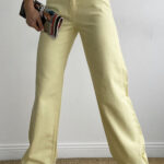 franco banetti cyrine jeans yellow