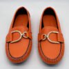 franco banetti mokasina flat orange