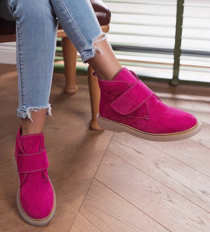 franco banetti cosy boots fushia