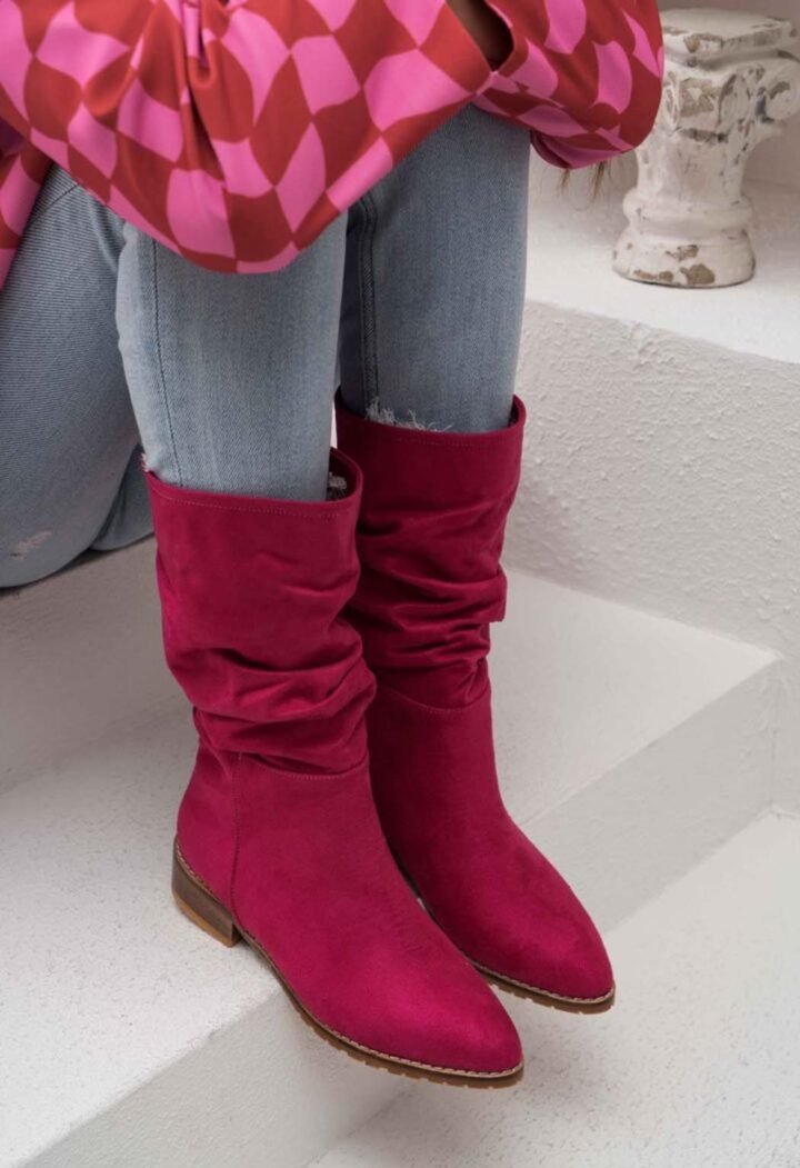 franco banetti taboo boots fushia