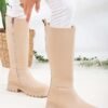 franco banetti azo boots beige