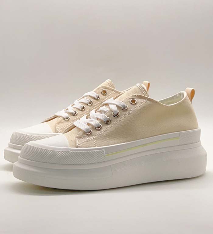 franco banetti ultra sneakers beige