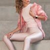 franco banetti basic legging light pink