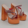 franco banetti ella heels orange