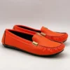 franco banetti mokassin flat 3 orange