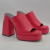 franco banetti santana heels red