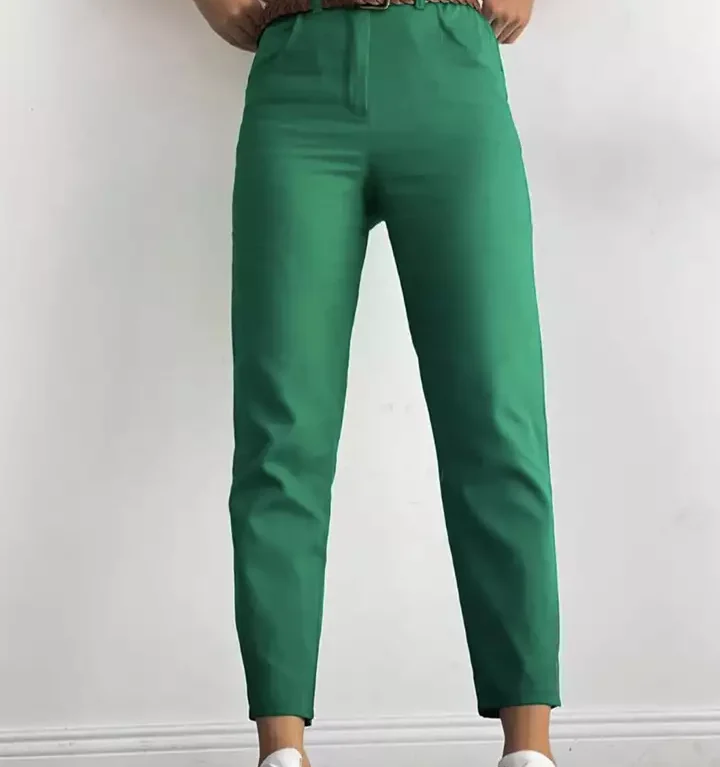 Franco Banetti lazy pant green