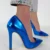 franco banetti Stacy pump blue pro