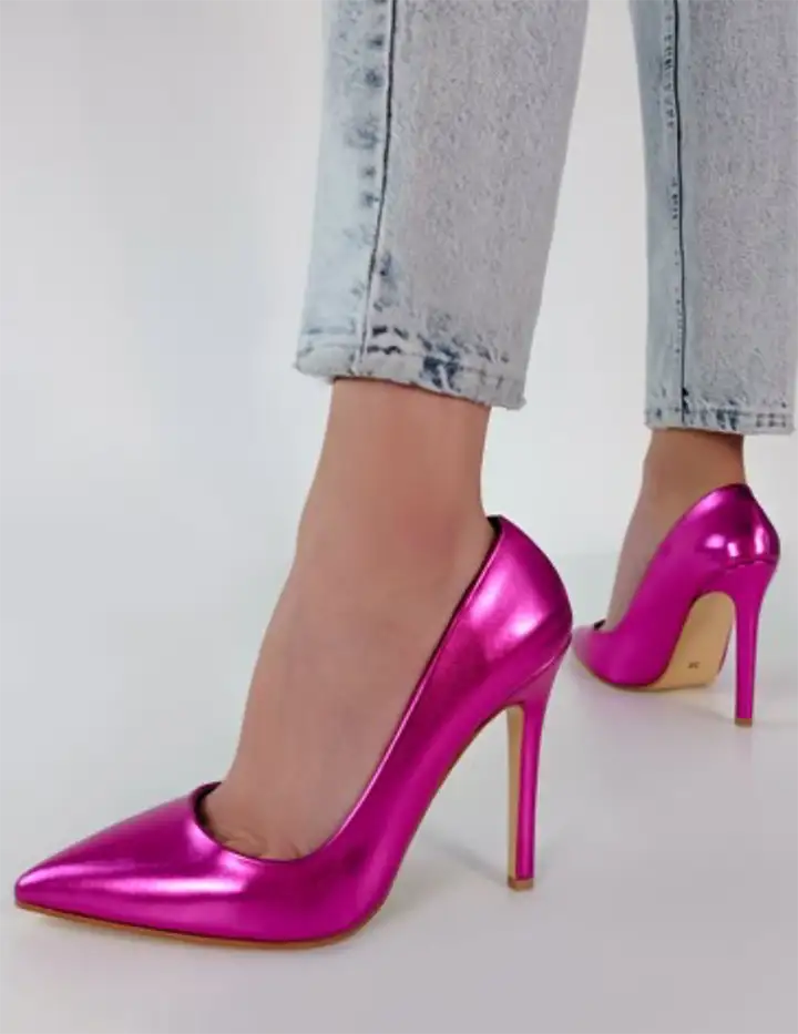 franco banetti Stacy pump fushia