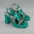 franco banetti cona heels green