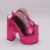 franco banetti cuty heels fushia