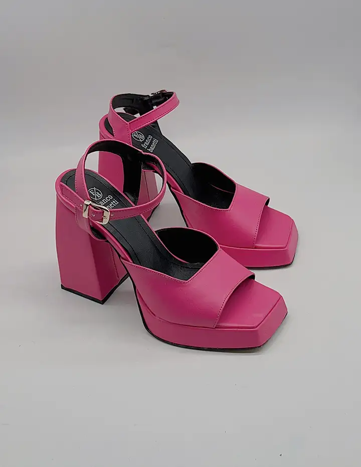 franco banetti steve sandals fushia