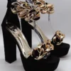 franco banetti chriselle sandal heels black 1