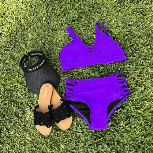 Franco Banetti vela swimwear purple