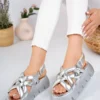 franco banetti Darcy Sandal silver