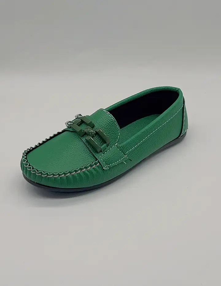 franco banetti Moccasin flat 6 green