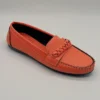 franco banetti Moccasin flat 8 orange