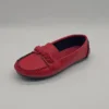 franco banetti Moccasin flat 8 red