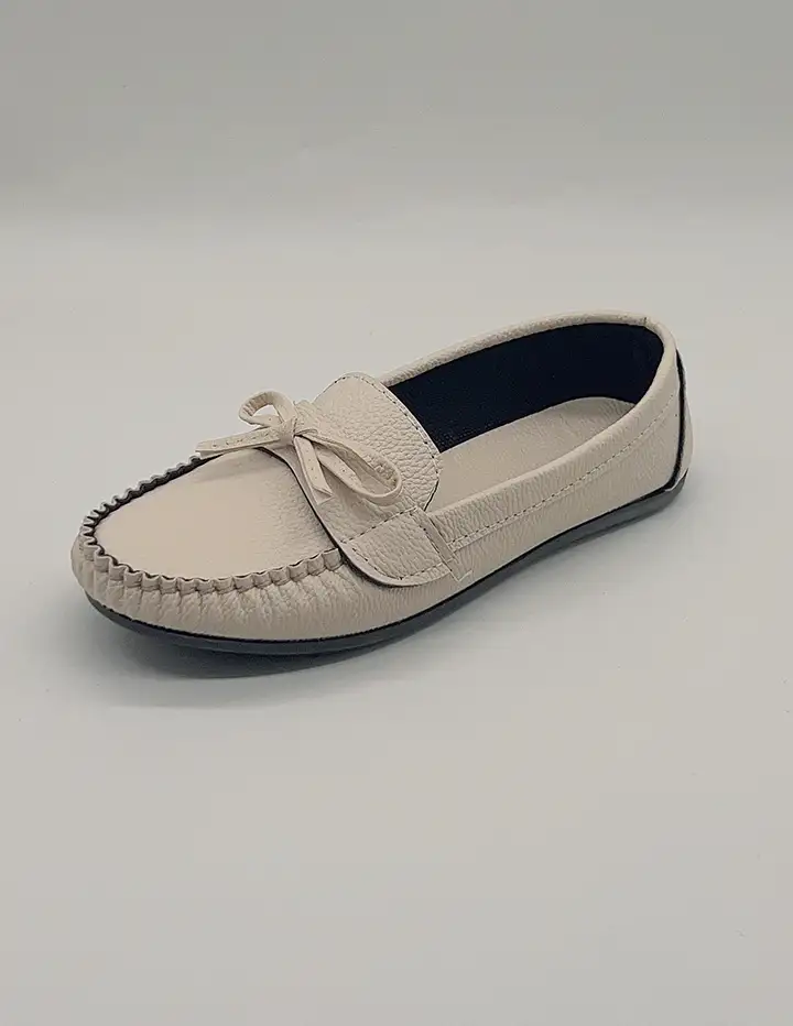 franco banetti Moccasin flat 7 beige