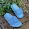 franco banetti Poppy Slipper blue