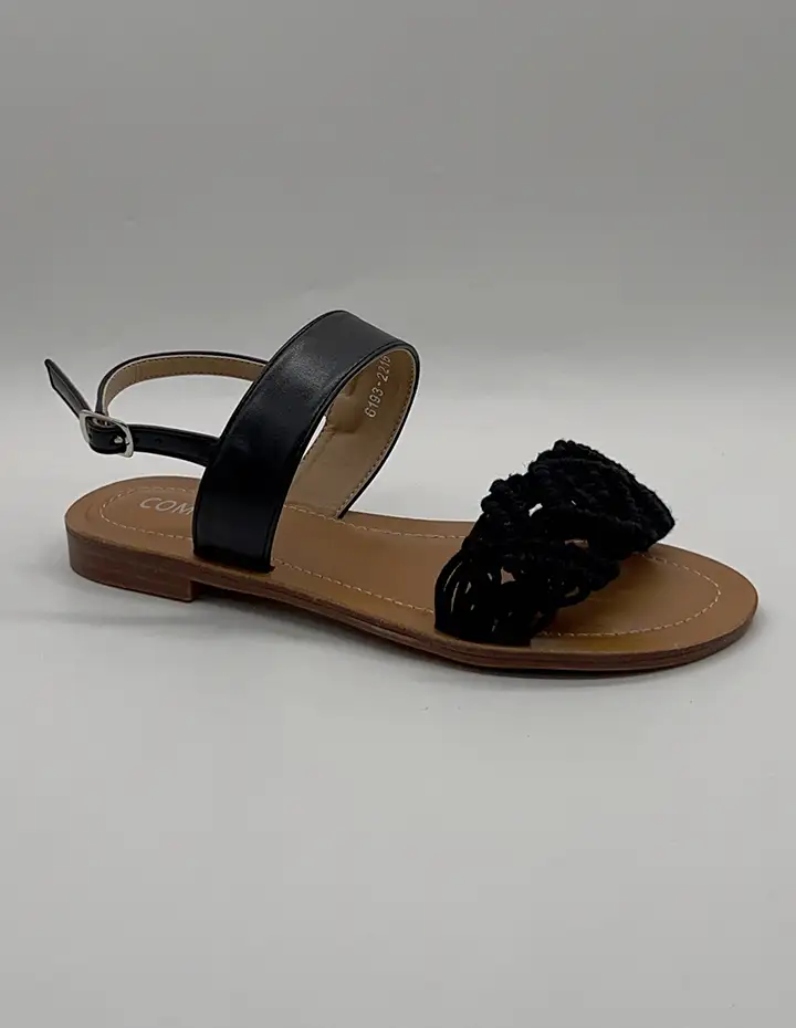 franco banetti levo sandal black