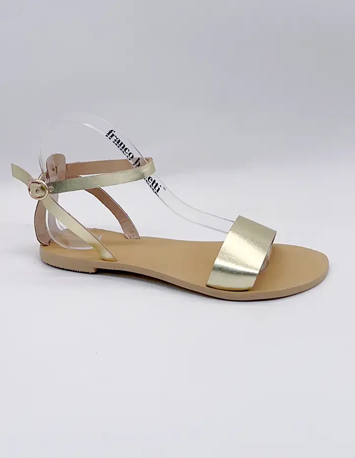 franco banetti Arzo sandal gold