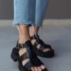 franco banetti Maga sandal black