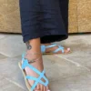 franco banetti Merta sandal blue pro