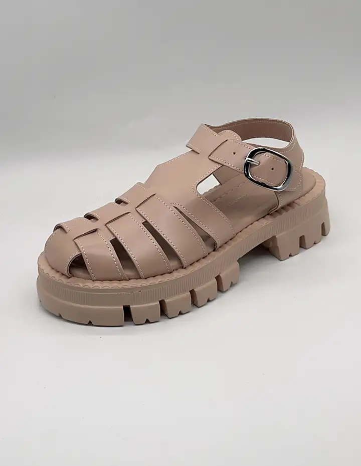 franco banetti Ottil sandal dark beige