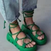 franco banetti Yvo Sandal green