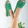 franco baetti Sita Sandal green