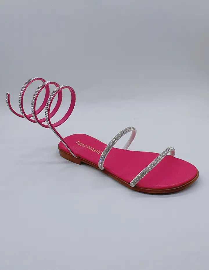 franco banetti Narcisa Sandal fushia