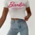 franco banetti Barbie Crop white 1