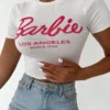 franco banetti Barbie Crop white