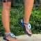 franco banetti Evita Sandal blue