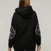 Franco Banetti Flower Hoodie black 1