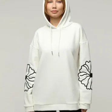 Franco Banetti Flowe Hoodie white