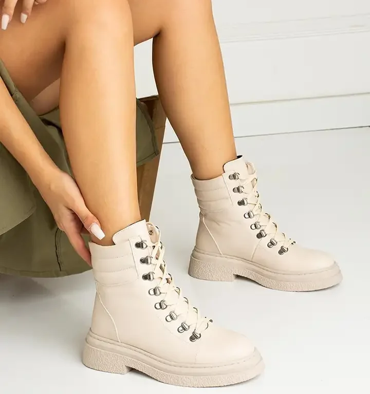 franco banetti Elira Boots beige