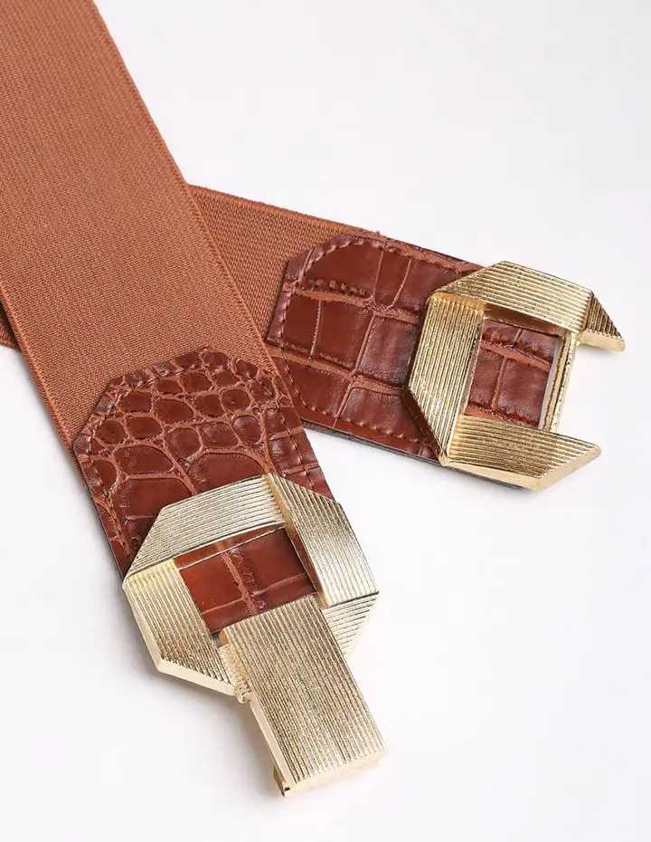 Franco Banetti Astin Belt Camel 1