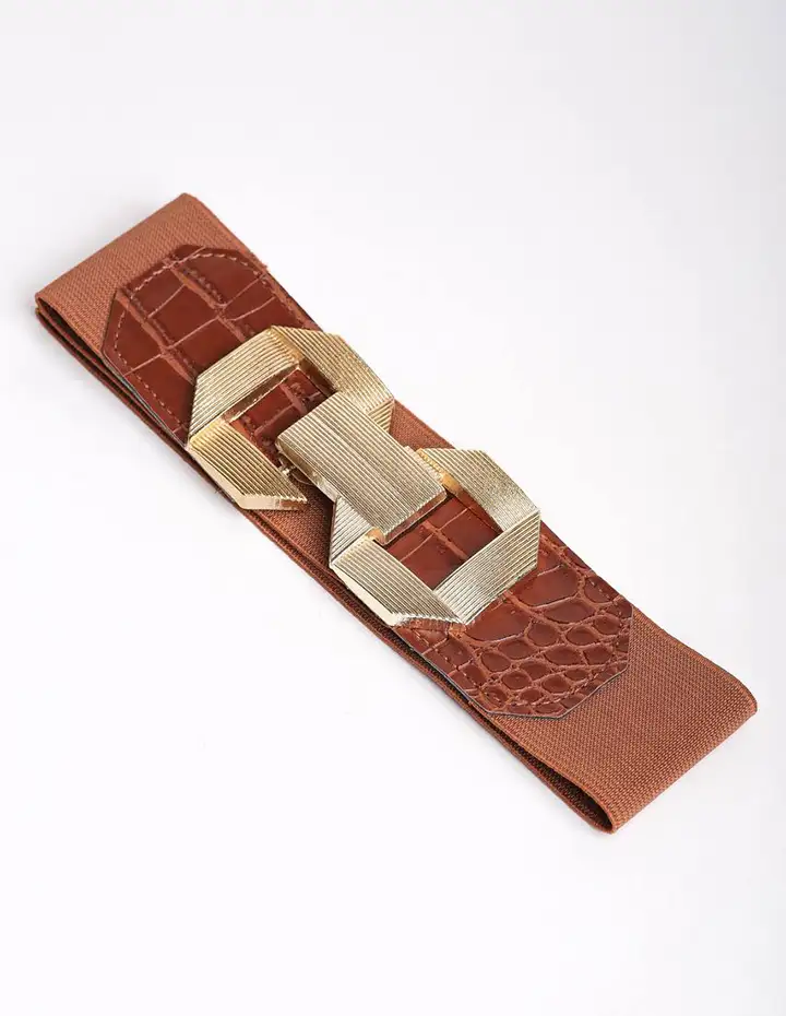 Franco Banetti Astin Belt Camel