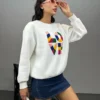 Franc Banetti Love Sweater White