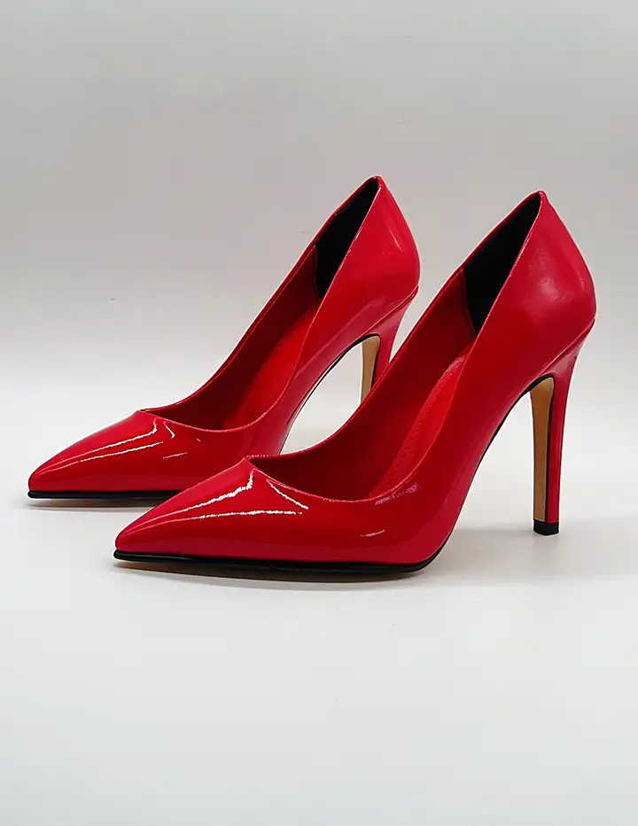 Franco Banetti Elia Pump red Glo