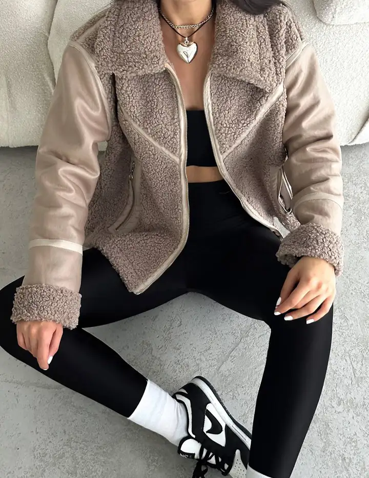 Franco Banetti Naz Jacket Greige