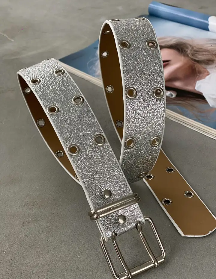 Franco Banetti Raki Belt Silver