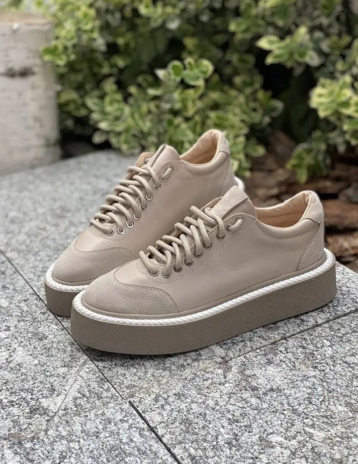 Franco Banetti Dona Sneakers Beige