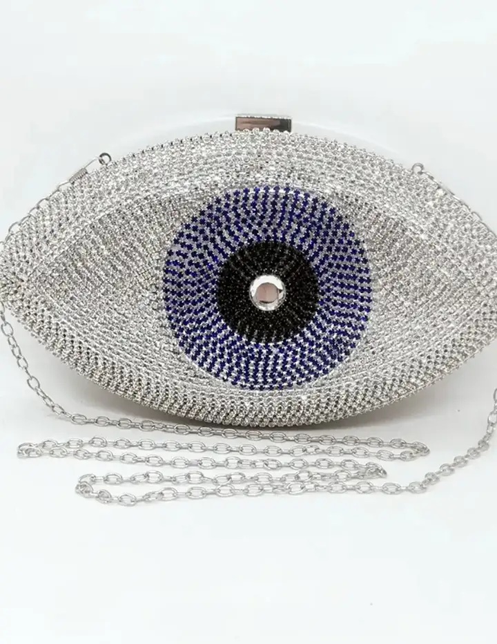 Franco Banetti Eye Bag Silver