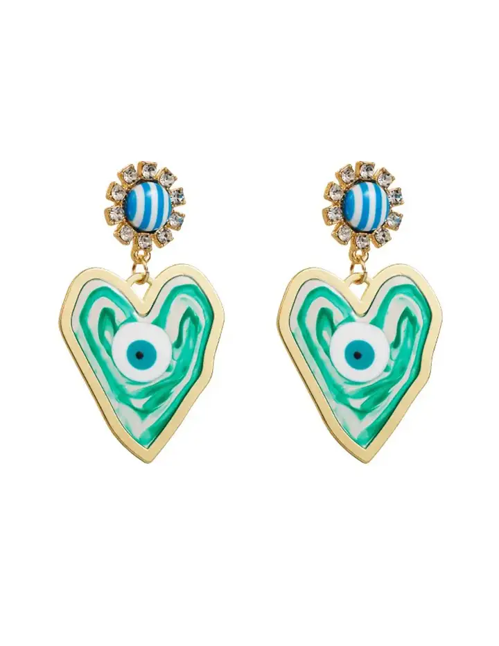 Franco Banetti LE Earrings Green