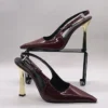 Franco Banetti Micha Pump Maroon