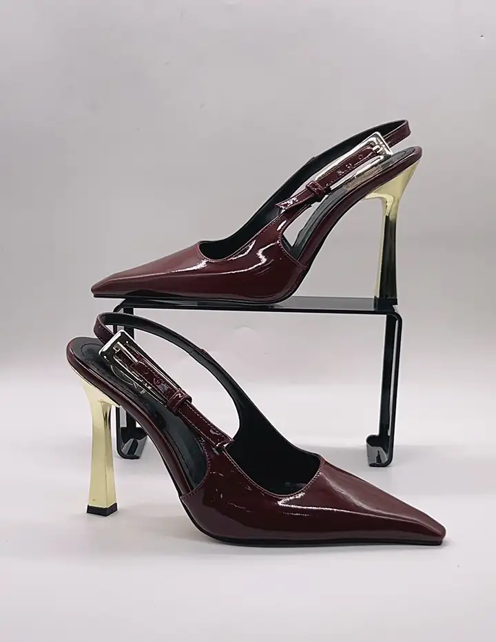 Franco Banetti Micha Pump Maroon